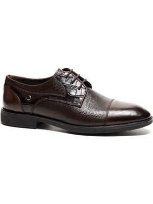 Pierre Cardin 63534 Kahverengi Kışlık Kauçuk Taban Erkek Ayakkabı