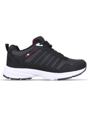 M.P. Mp 242-6923 Siyah Beyaz Unisex Bağcıklı Spor Ayakkabı