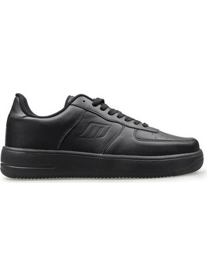 M.P. M.p 1082 Unisex Cilt siyah Spor Ayakkabı
