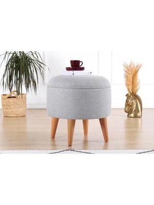 Vivense Micup Puf, Gri