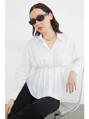 FullaModa Basic Pensli Slim Fit Gömlek