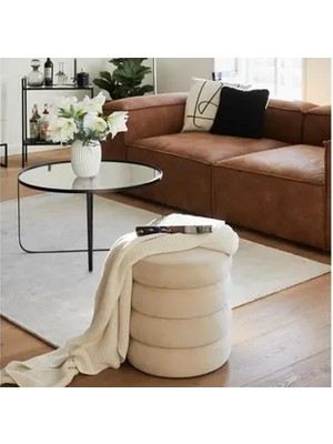 Vivense Relax Teddy Puf, Bej