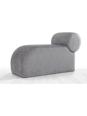 Vivense Luna Kalugas Bench Puf, Gri