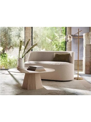 Vivense Loft Teddy Ikili Koltuk, Beyaz