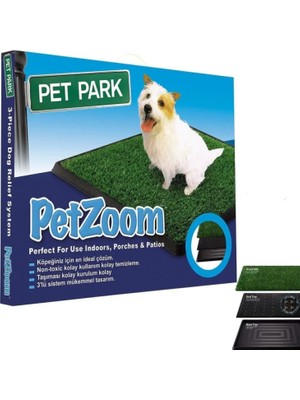 Runaway Pet Zoom Park Model Pratik Köpek Tuvaleti 64X51X3.8 cm