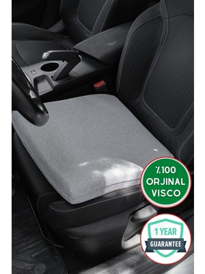 Konforlu Ortopedik Araç Oturma Minderi 40X40X8 Cm, Bel ve Kalça Destekli