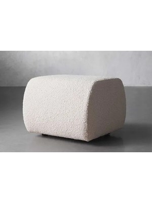 Vivense Arya Puf, Beyaz