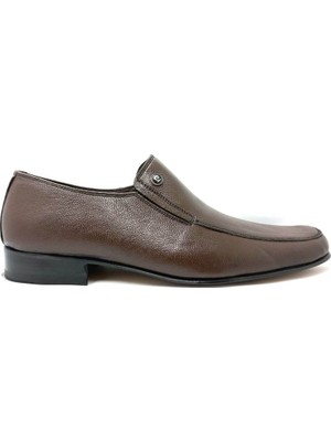 Pierre Cardin 3603 Erkek Kahverengi Kösele Hakiki Deri Ayakkabı