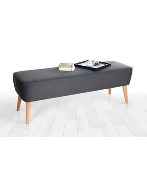 Vivense Dunel Bench Puf, Gri