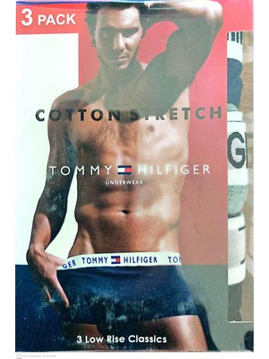 Tommy Erkek Boxer Set 3"lü Fitkalıp