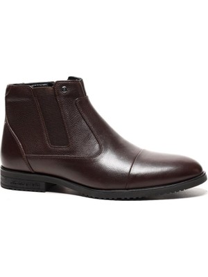 Pierre Cardin 11925251 Kahverengi Kışlık Fermuarlı Erkek Bot