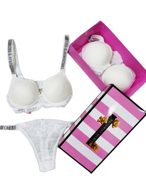 Victoria's Secret Victoria"s Secret Pusch Up Set Alt Üst Dolgulu Sütyen ve Külot Takım 2"liset
