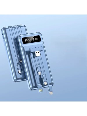 Runaway Kendinden Kablolu 10.000 mAh Taşınabilir Şarj Cihazı