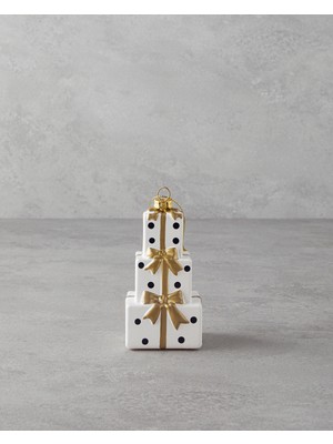 English Home Areka Yılbaşı Ağacı Süsü 10 cm Gold