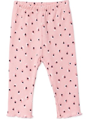 Hellobaby Kız Bebek Tayt Çiçek Baskılı Desenli