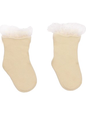 Hellobaby Kız Bebek Dantelli Çorap
