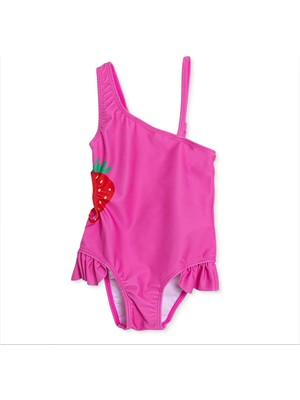 Hellobaby Kız Bebek Mayo Çilek Baskılı