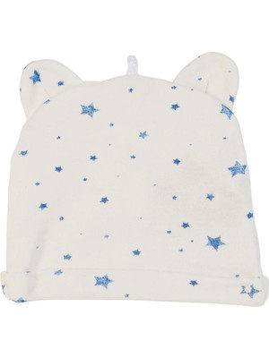 Hellobaby Erkek Bebek Şapka Yıldız Baskılı