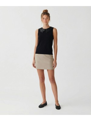 Yargıcı Regular Bebe Yaka Kolsuz Kazak