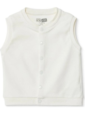 Hellobaby Kız Bebek Basic Yelek Çıtçıtlı Bisiklet Yaka Atlet