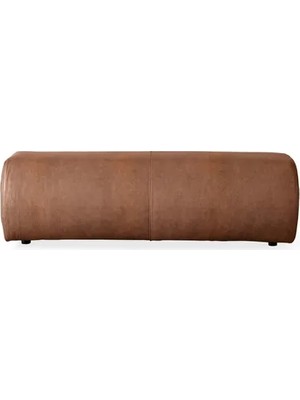 Vivense Arya Deri Bench, Kahverengi