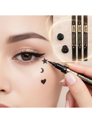 Runaway Çift Taraflı Desenli Eyeliner Seti (4'lü)