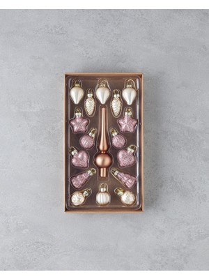 English Home Pamira Set Yılbaşı Ağacı Süsü Gold