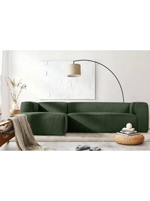 Vivense Melodi Sol Köşe Koltuk, Yeşil