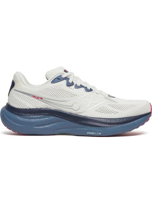 Saucony S21055-146 Rıde 19 Beyaz %92 Tekstil, %8 Sentetik Erkek Koşu Ayakkabısı