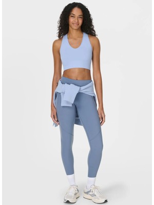 Sweaty Betty SB10238A-400 Stamına Soft Touch Voo Mavi Sporcu Sütyeni