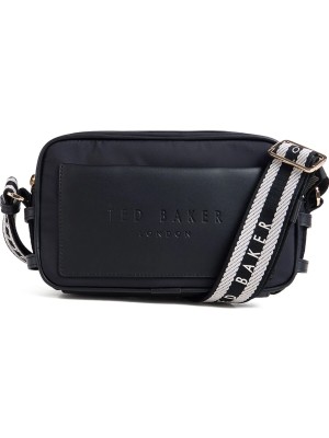 Ted Baker %80 Polyester, %20 Poliüretan Siyah Kadın Çapraz Çanta TBSS26FBAG017