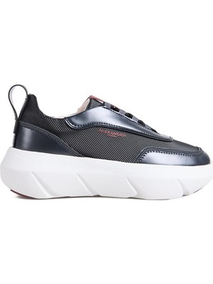 Alexander Smith Siyah Kadın Sneaker Albdepw
