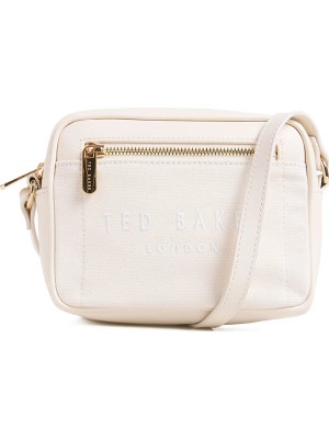 Ted Baker %80 Kanvas, %20 Poliüretan Bej Kadın Çapraz Çanta TBSS26FBAG009
