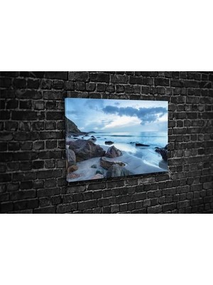 Vivense TABLO360 Okyanus Kenarı Kanvas Tablo 80X120