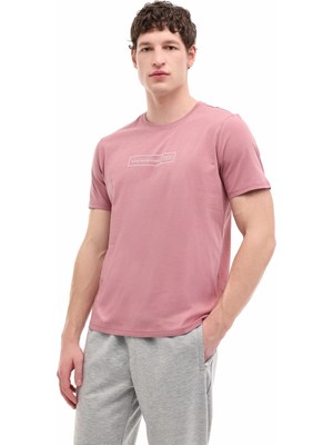 Lumberjack ml Summy 11KLR-05 6fx Gül Kurusu Erkek Kısa Kol T-Shirt