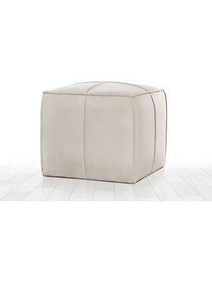 Vivense Holler Puf, Krem