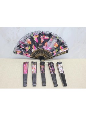 Hobibahçem Plastik Renkli Yelpaze