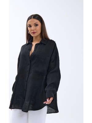 Femora Moda 7399 Gömlek-Siyah