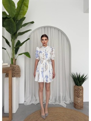 Femora Moda Yen Kuşaklı Elbise