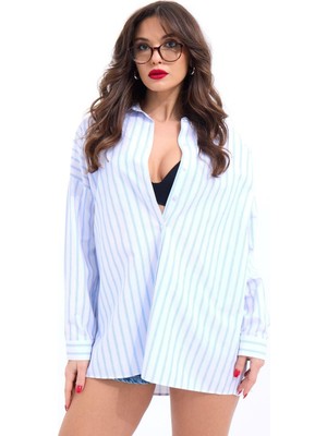 Femora Moda 5213 Gömlek-Los Angeles Çizgili