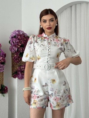 Femora Moda Egan Cep Detaylı Tulum