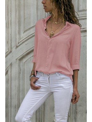 Femora Moda Dokuma Viskon Kumaş Efsane Gömlek