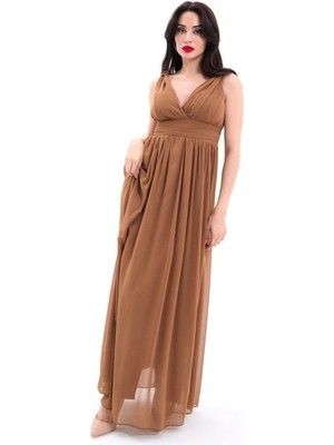 Femora Moda 4662 Elbise-Kahve