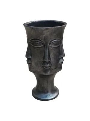 Vivense Adler Vazo Gümüş Eskitme