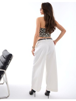 Femora Moda 7396 Pantolon-Ekru