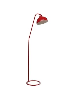 Vivense Delta Retro Başlıklı Lambader, Kırmızı
