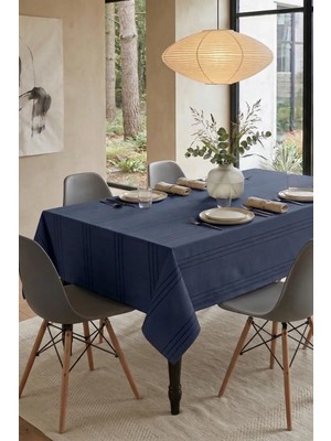 RKT Tekstil Dertsiz Masa Örtüsü - Leke Tutmaz - Özel Dokulu Mutfak ve Salon Örtüsü