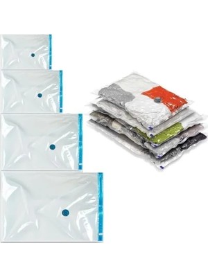 Calperia 4'lü Vakumlu Hurç Seti - Farklı Boyut Seçenekleri