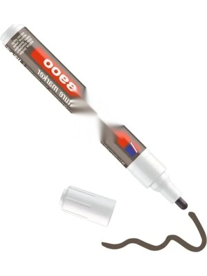 Calperia Mobilya Rötuş Kalemi - Antik Ceviz Renk, Yuvarlak Uç 1,5-2 mm