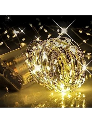 Calperia 5 Metre Sarı Gün Işığı Peri LED Işık Şerit